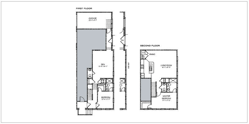 Bristol I Floorplan | Annex at River South Apartments