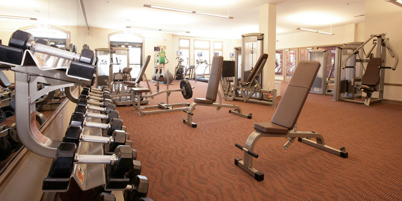 Fitness Center | Villages at Hamburg Farms Apartments