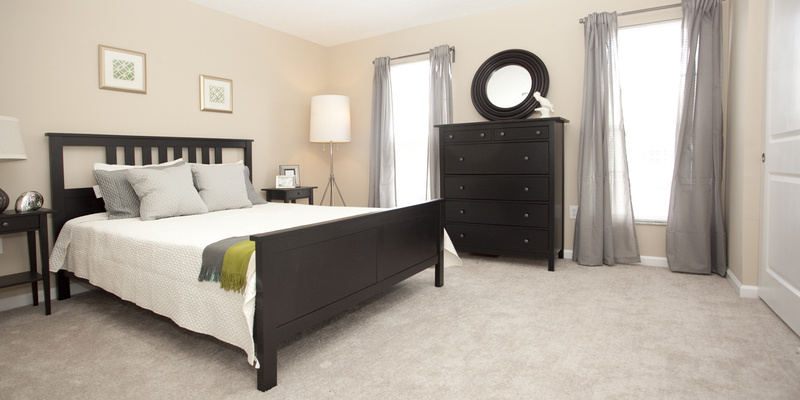 Bedroom | Preserve Crossing Apartments Gahanna, OH